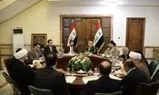 اعلام حمایت رهبران چارچوب هماهنگی گروه‌های شیعی در عراق از انحصار سلاح در دست دولت و قطع ارتباطات سیاسی و حزبی حشد الشعبی
