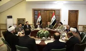 اعلام حمایت رهبران چارچوب هماهنگی گروه‌های شیعی در عراق از انحصار سلاح در دست دولت و قطع ارتباطات سیاسی و حزبی حشد الشعبی