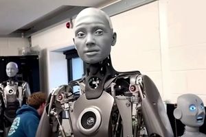 اطمینان دادن یک ربات به انسان ها درباره تسخیر جهان/ ترمیناتور یا خدمتکار؟