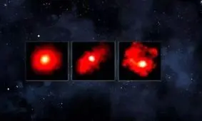 کشف ۳ کهکشان غول‌پیکر سرخ‌ توسط تلسکوپ «جیمز وب»

