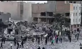 ویدئوی پس از حمله دشمن به فلکه چهارم تهرانپارس

