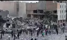 ویدئوی پس از حمله دشمن به فلکه چهارم تهرانپارس

