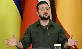 زلنسکی: از اوکراین هم مثل اسراییل دفاع کنید

