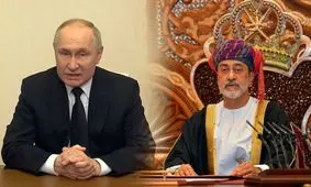 وقتی پوتین نحوه استفاده از هدفون ترجمه را به پادشاه عمان آموزش می‌دهد/ ویدئو