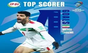 طارمی بهترین گلزن مرحله مقدماتی جام جهانی در آسیا شد