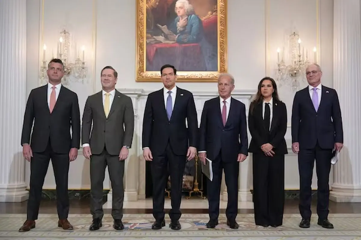 تصاویری از مذاکرات مستقیم دولت لبنان و اسرائیل پس از چند دهه
