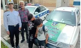 رانندگی دردسرساز پسر ۱۲ ساله در کاشان/ کودک دیگری را زیر گرفت/ ویدئو