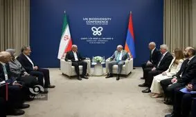 دیدار پزشکیان با نخست وزیر ارمنستان / عراقچی هم بود/ عکس