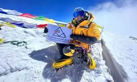 جوان‌ترین ایرانی فاتح اورست شناخته شد

