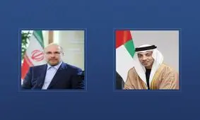 تماس معاون رئیس امارات با قالیباف

