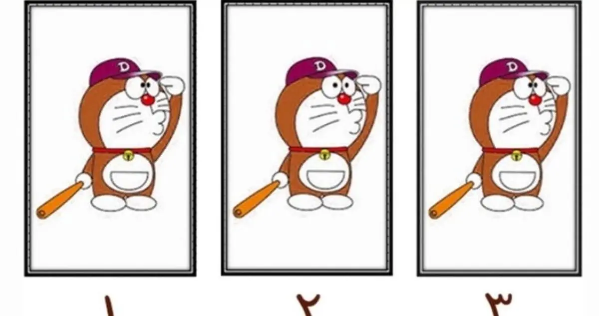 آیا به قدر کافی باهوش هستید تا بتوانید دورایمون متفاوت را در 5 ثانیه تشخیص دهید