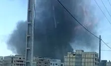 مهار حریق تریلی حامل سوخت در گمرک زاهدان؛ حادثه خسارت زیرساختی نداشت