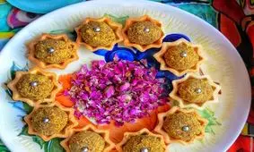 طرز تهیه حلوا پسته شیک و مجلسی
