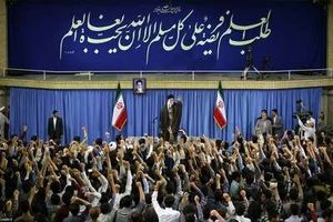 عزاداری هیئت‌های دانشجویی دانشگاه‌های سراسر کشور به مناسبت اربعین حسینی در حضور رهبر انقلاب