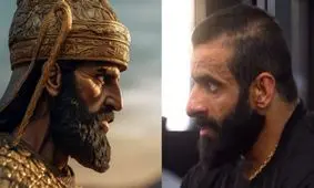 بازسازی چهره کوروش کبیر توسط هوش مصنوعی و شباهت عجیبش به هادی چوپان