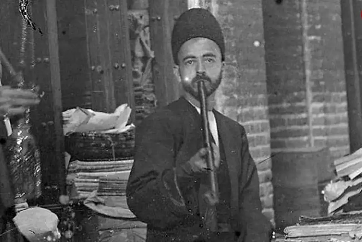 سفر در زمان؛ تصویری از بازار بزازهای تهران در دوران ناصرالدین شاه