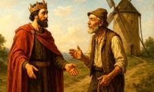داستان حاکم و باغبانی که می خواست سیب هایش را کنار قصر حاکم بفروشد، اما دست خالی برگشت