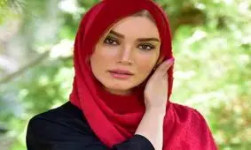 تصویر جدید متین ستوده با شال پلنگی