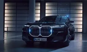 ب ام و اولین خودروی برقی ضد گلوله دنیا را معرفی کرد/ ویدئو