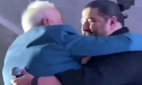 صادق بوقی در کنسرت بهنام بانی/ویدئو