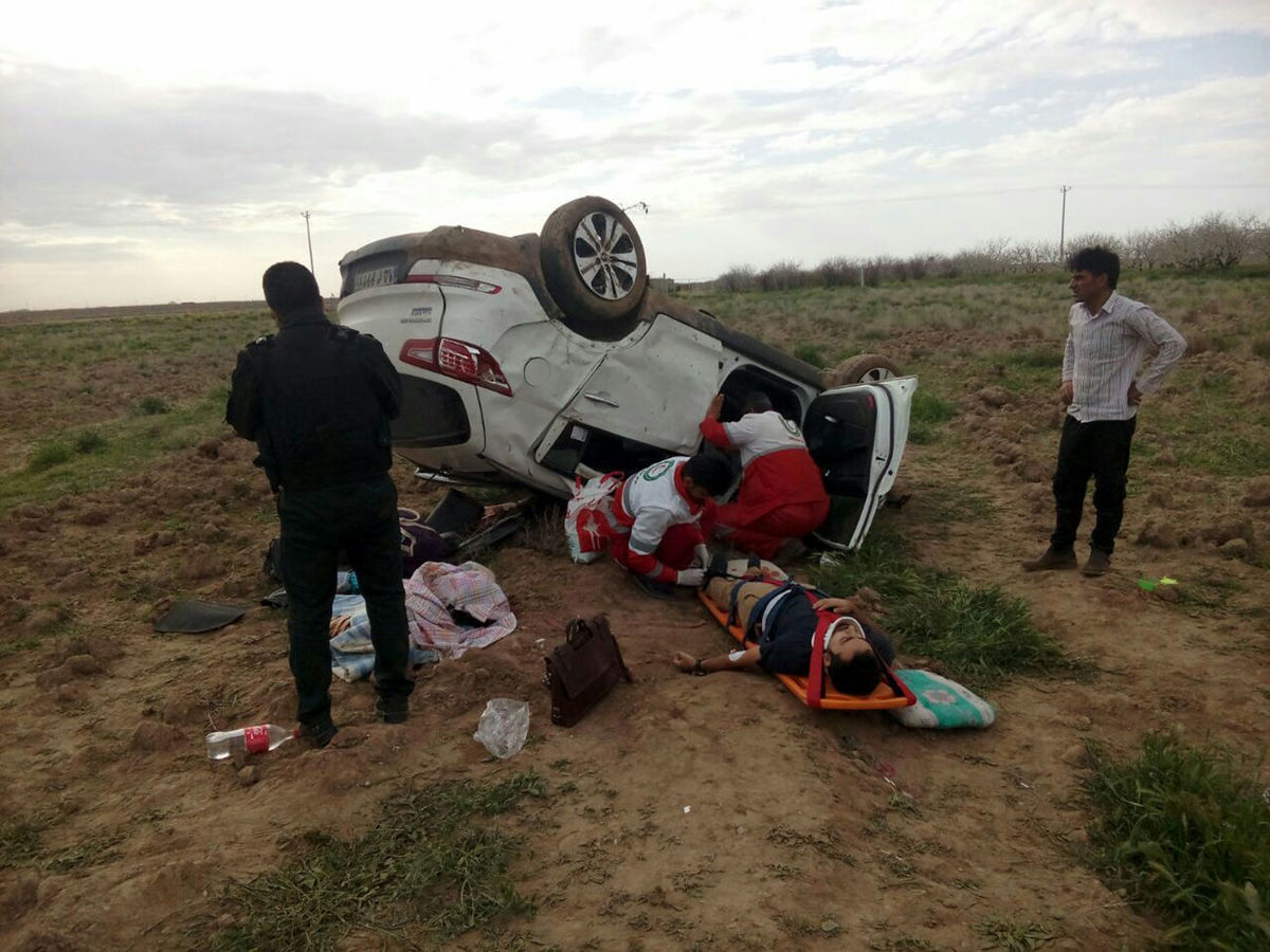 مرگ تلخ دختر 13 ساله در خواب آلودگی پدر پشت فرمان 