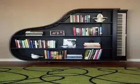 ایده های خلاقانه برای کتابخانه های خانگی/ تصاویر