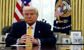 ترامپ: ما ۳۰ موشک تاماهاک به ایران شلیک کردیم/ ویدئو