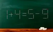تست هوش/ یک چوب کبریت را در 9 ثانیه جابجا کنید تا دو معادله با هم برابر شوند