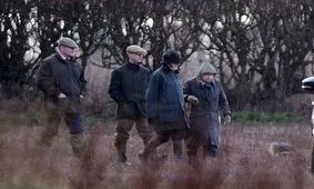 ملکه انگلیس به شکار رفت! +تصاویر