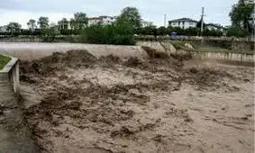 سد دز در خوزستان سرریز کرد