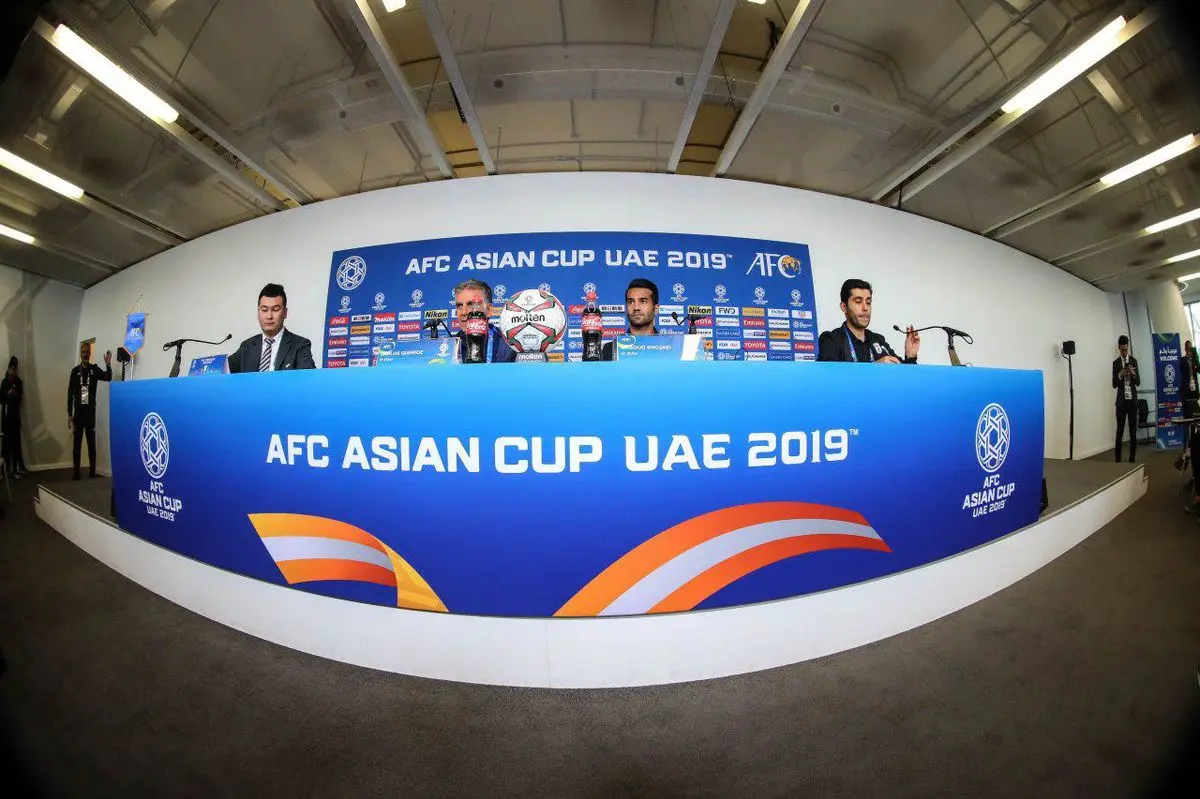 گزارش تصویری اختصاصی کنفرانس خبری پیش از دیدار ایران و ژاپن