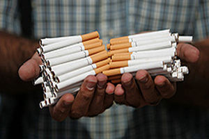 کشف بیش از ۳۲ هزار نخ سیگار قاچاق در قیروکارزین