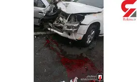 عکس های صحنه خونین در کف اتوبان همت + جزییات