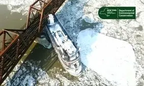 هشت کشتی در نیویورک لنگر بریدند