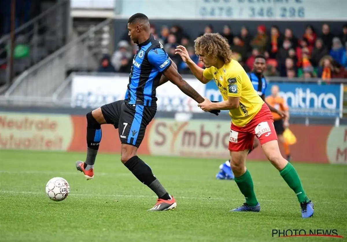 پیروزی خارج از خانه کلوب بروژ در غیاب کاوه رضایی