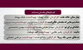 مستندسازان حاضر در «فجر ۳۷» نماینده مستندسازان ایران‌اند