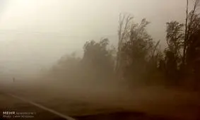 شرق کرمان همچنان درگیر گرد و خاک/منتظر بارش های خوب در بهمن باشید