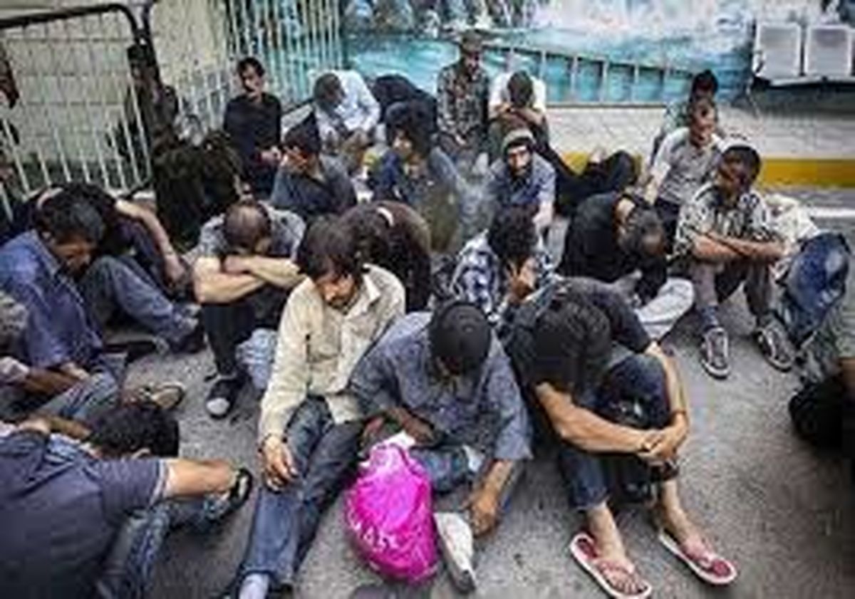 در آستانه عید نوروز معتادین متجاهر جمع آوری میشوند