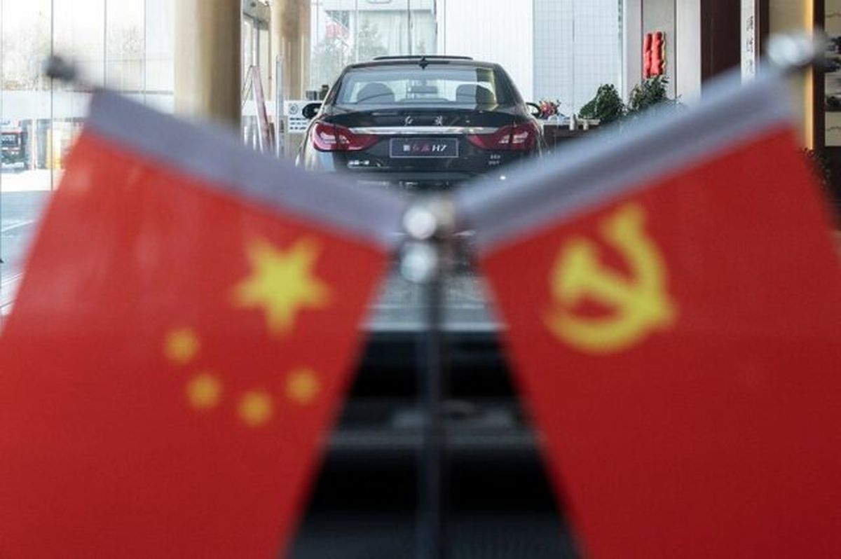ریزش بی‌سابقه فروش خودرو در چین