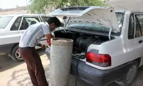 کشف ۴۰ عدد کپسول ال پی جی در تویسرکان