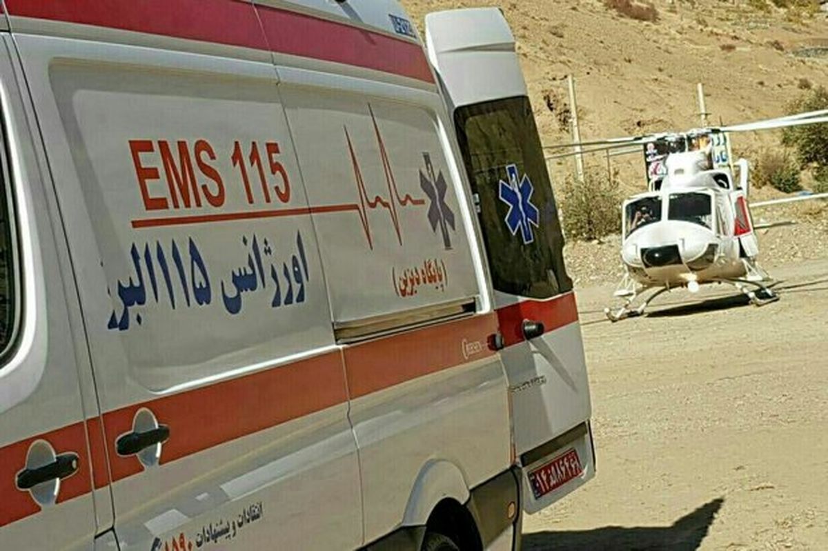 ۸ مصدوم و یک کشته در تصادف زنجیرهای آزادراه کرج