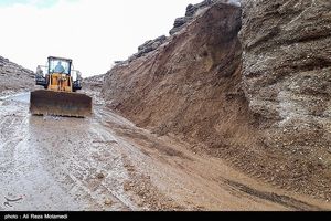 مسیر ۲۱ روستا در بخش فیروزآباد کرمانشاه بر اثر بارش باران سنگین مسدود است