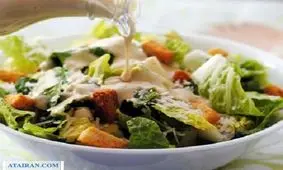 طرز تهیه سالاد سزار به روش اصیل ایتالیایی