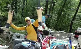 کسی که بدون پا به اورست صعود کرد