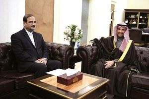 دیدار سفیر ایران با رئیس مجلس کویت