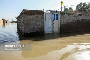منزل ۳۰۰ خانوار در خرم‌آباد دچار آب‌گرفتگی شده است