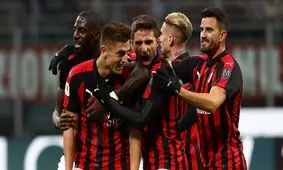 صعود میلان به نیمه‌نهایی روی بال‌های پیاتک