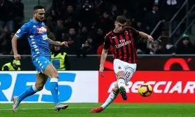 خلاصه بازی میلان - ناپولی (ویدئو)