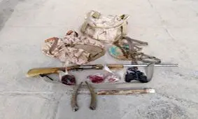 دستگیری دو شکارچی غیر مجاز در طبس