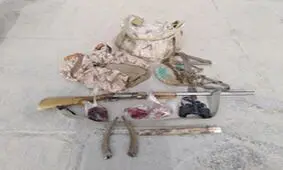 دستگیری دو شکارچی غیر مجاز در طبس